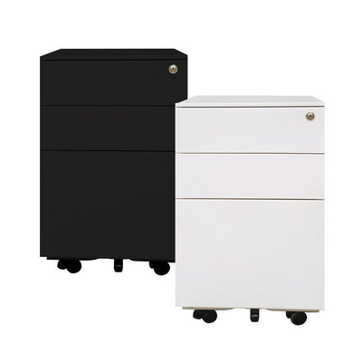 Milano 390 2-Drawer + File Storage Unit - Home Office Space NZ
