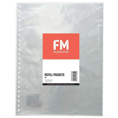 Refill A4 10 Pack For Refillable Display Book - Home Office Space NZ