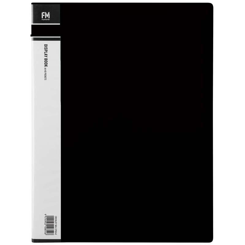 FM Display Book A4 40x Pocket - Multiple Colours