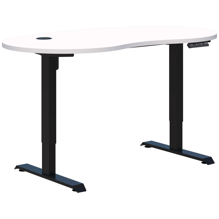 Duo II Electric Single Desk - Bean Shape (Height Adjustable)