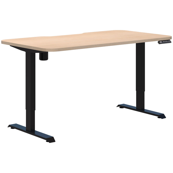 Duo II Electric Single Desk Radius Corners (Height Adjustable)