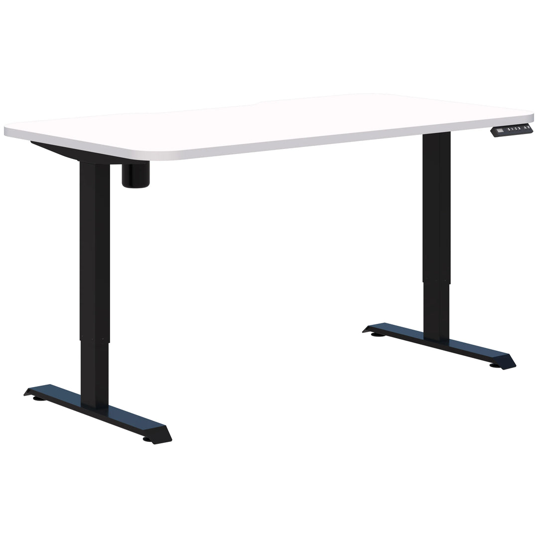 Duo II Electric Single Desk Radius Corners (Height Adjustable)