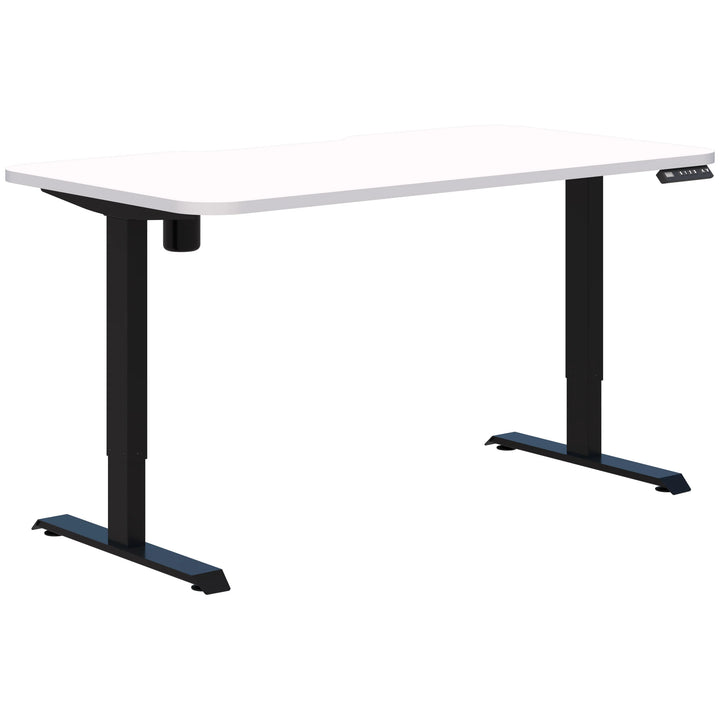 Duo II Electric Single Desk Radius Corners (Height Adjustable)