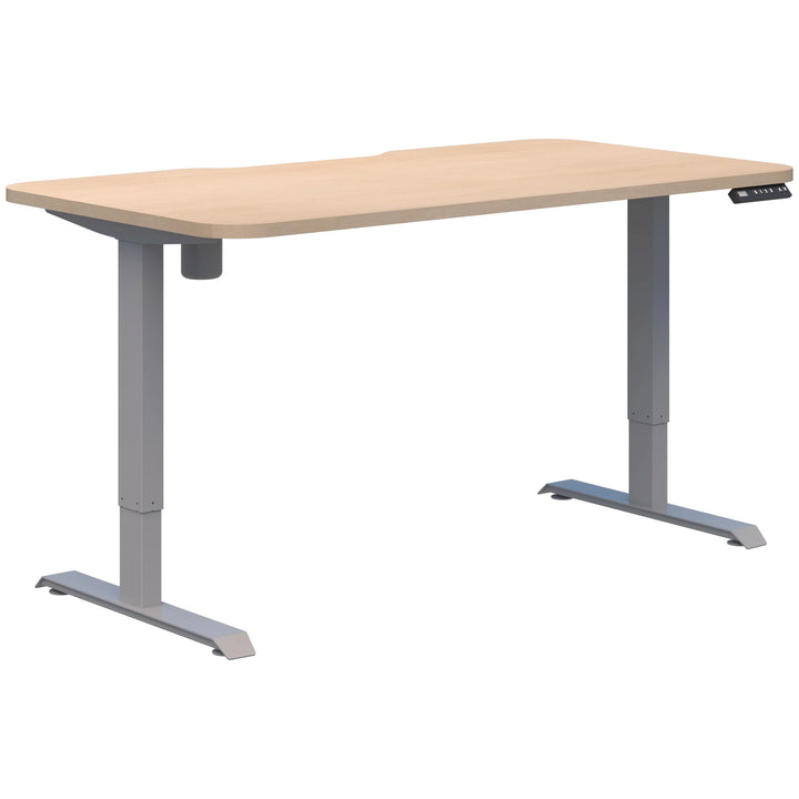 Duo II Electric Single Desk Radius Corners (Height Adjustable)