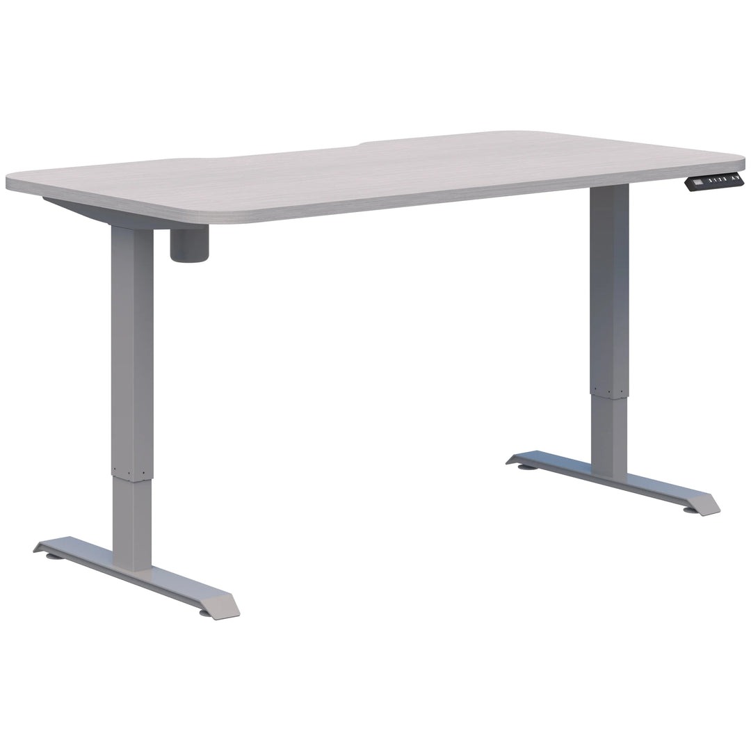 Duo II Electric Single Desk Radius Corners (Height Adjustable)