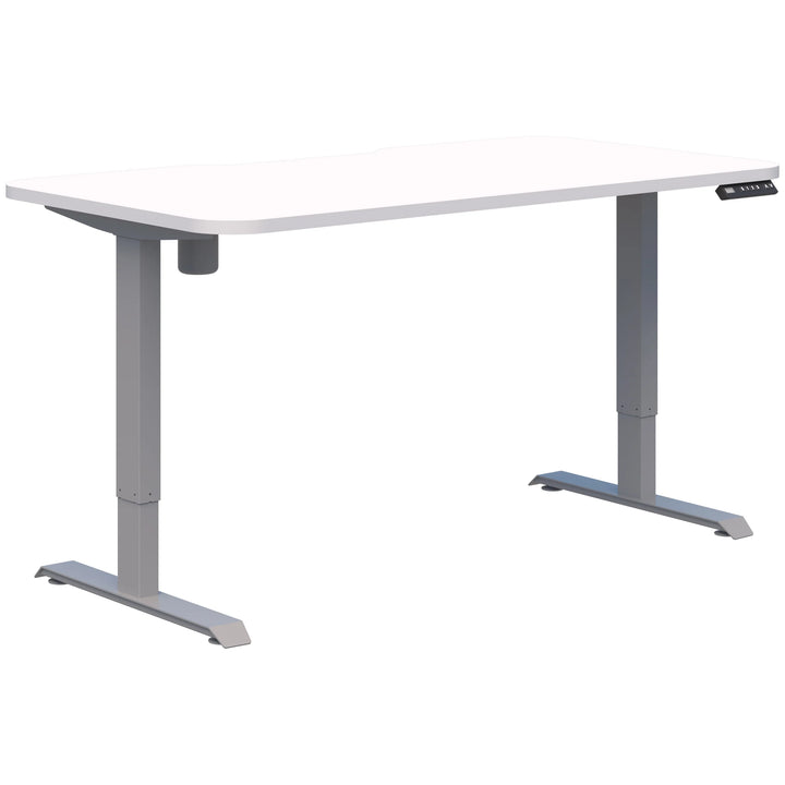 Duo II Electric Single Desk Radius Corners (Height Adjustable)