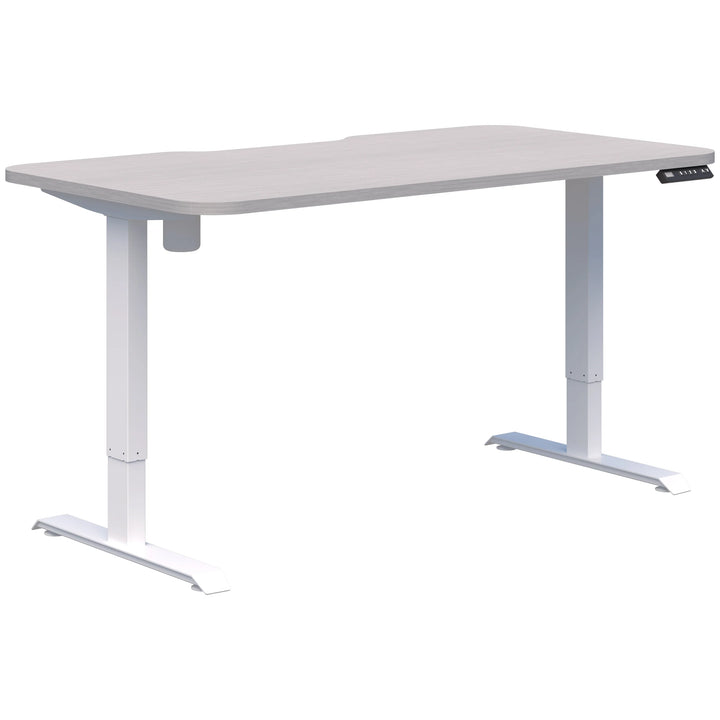 Duo II Electric Single Desk Radius Corners (Height Adjustable)