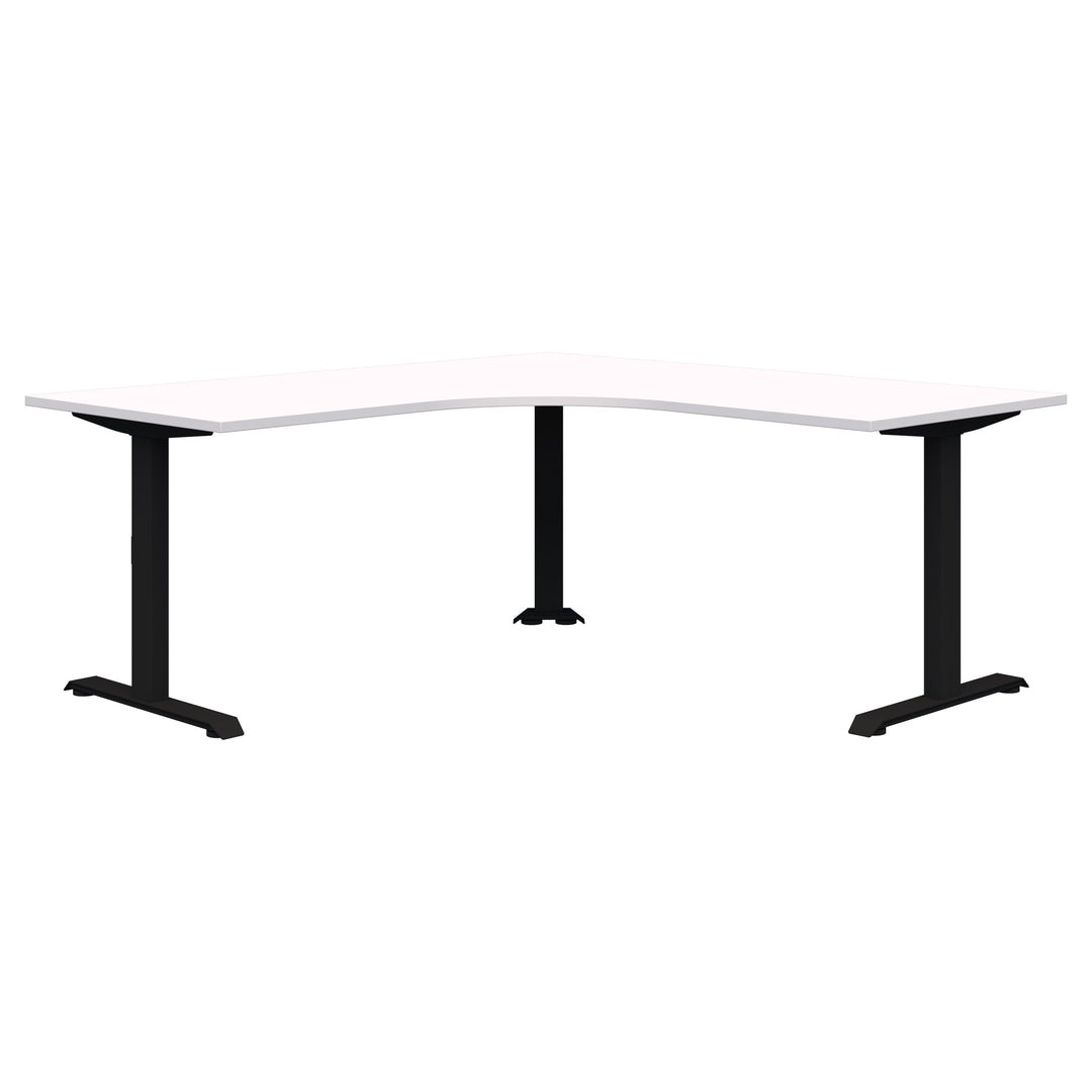 Summit II Fixed Height Corner Workstation Desk 1800x1800x800 - Home Office Space NZ