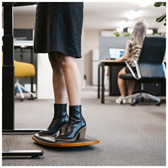 Anti-Fatigue Wobble Board - Home Office Space NZ