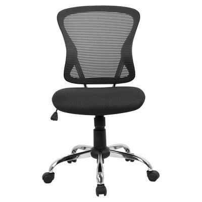 Brenton Chair Mesh Mid Back (Blue & Black) - Home Office Space NZ