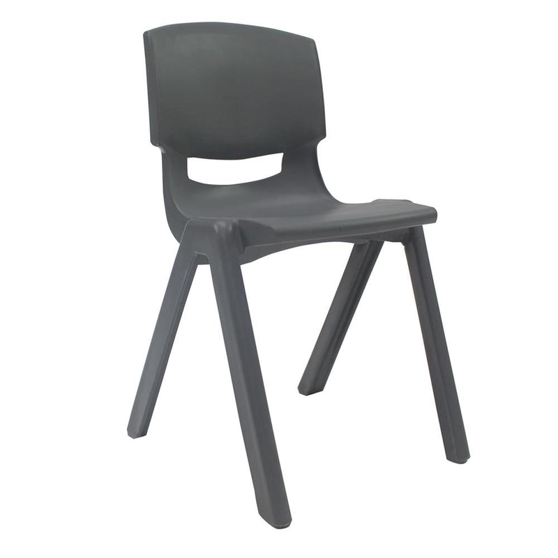 Cadet School Chair (Charcoal) - Home Office Space NZ