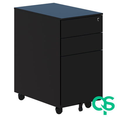 Cube Slim Mobile Pedestal - Home Office Space NZ