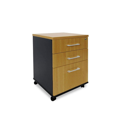Delta 2-Drawer & File Mobile Storage Unit - Home Office Space NZ