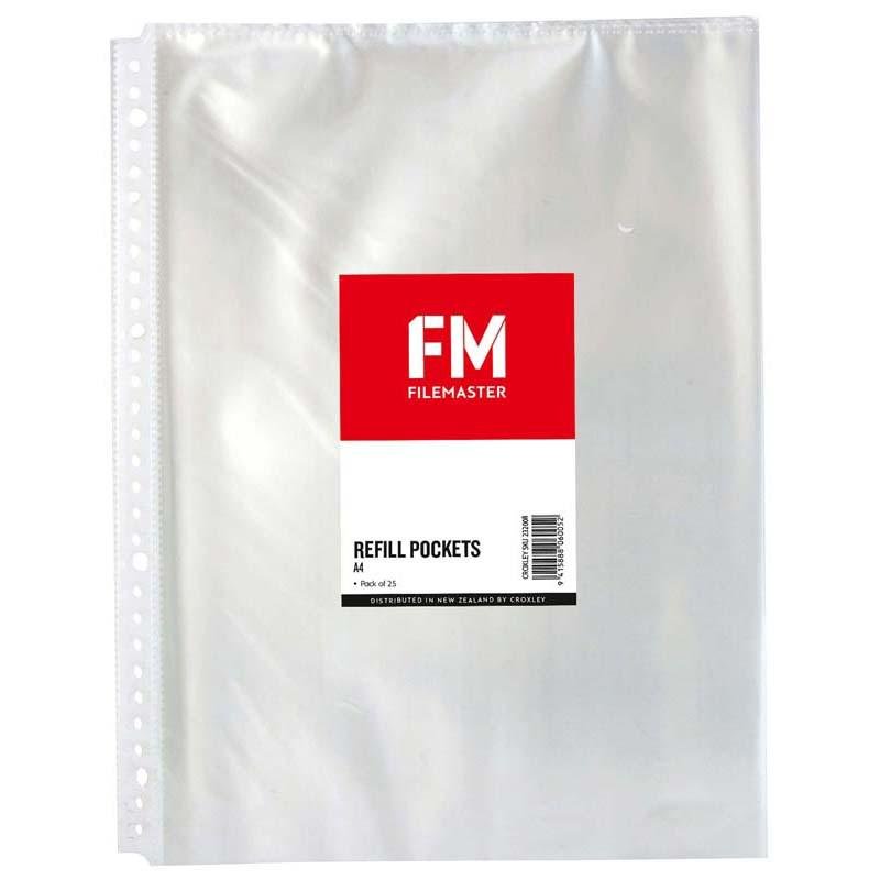 Display Book Refill Multi Ring A4 Pack 25 30 Holes - Home Office Space NZ