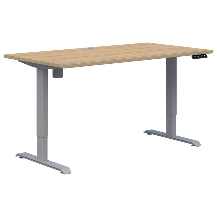 Duo II Electric Single Desk (Height Adjustable) - Home Office Space NZ