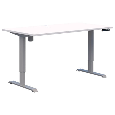 Duo II Electric Single Desk (Height Adjustable) - Home Office Space NZ