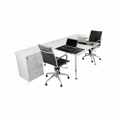 Fleet 2-Person Back-to-Back Workstation - Home Office Space NZ