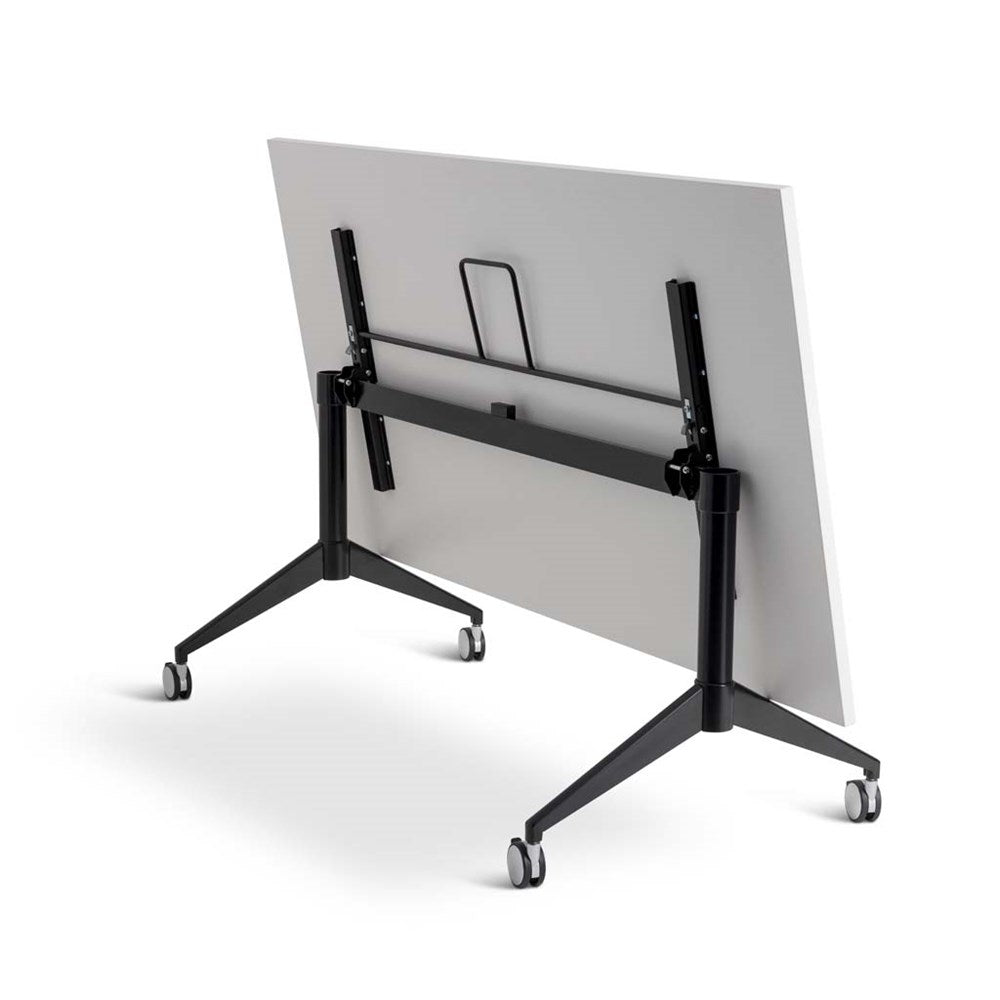 Gravitate Black Leg Flip Table - Home Office Space NZ