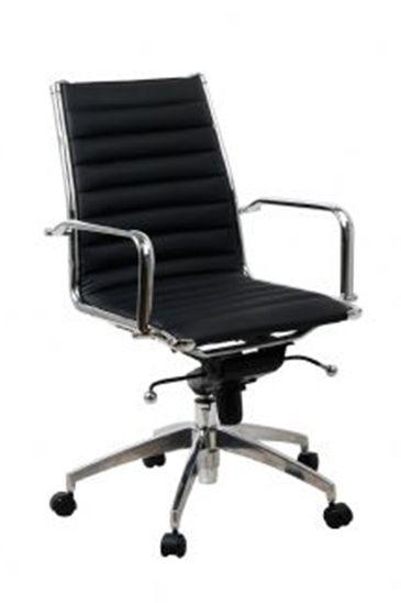 Lean Mid Back Chair - Home Office Space NZ