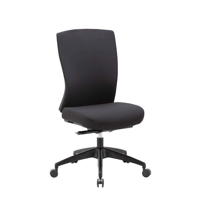 Mentor Upholstered Back with Nylon Base - Home Office Space NZ