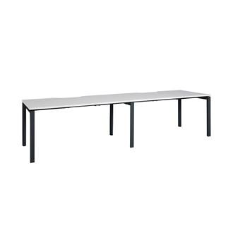 Novah 2-User Single Sided Shared Desk - Home Office Space NZ