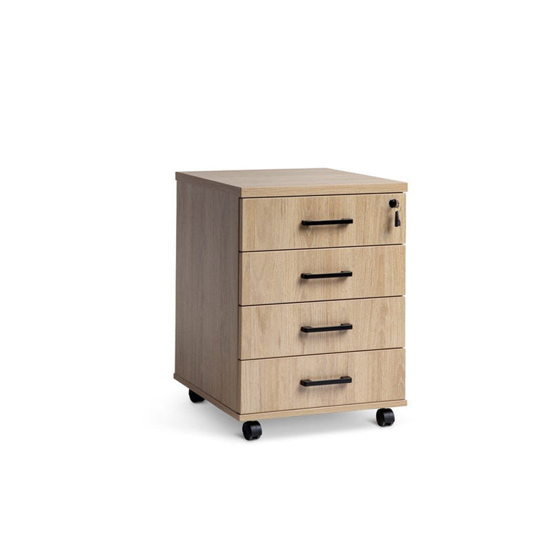 Oki 4-Drawer Mobile Drawers - Home Office Space NZ