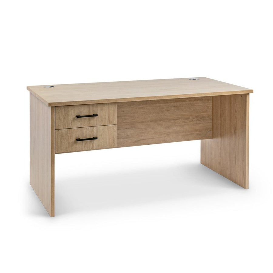 Oki Straight Desk 1500 with Drawers - Home Office Space NZ