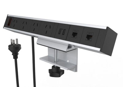 Power Board Desk Clamp - Home Office Space NZ