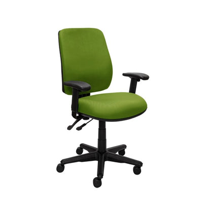 Roma – 2-Lever High Back with Nylon Base - Home Office Space NZ