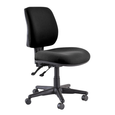 Roma – 2-Lever Mid Back with Nylon Base - Home Office Space NZ
