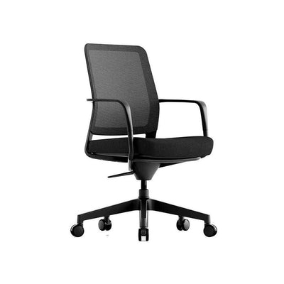 Rylee Visitor Swivel Base Chair - Home Office Space NZ