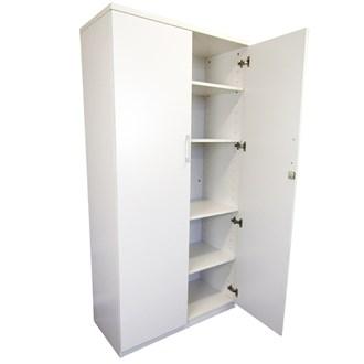Sonic White 1800H Storage Cupboard - Home Office Space NZ