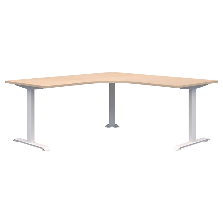 Summit II Fixed Height Corner Workstation Desk 1800x1800x800 - Home Office Space NZ