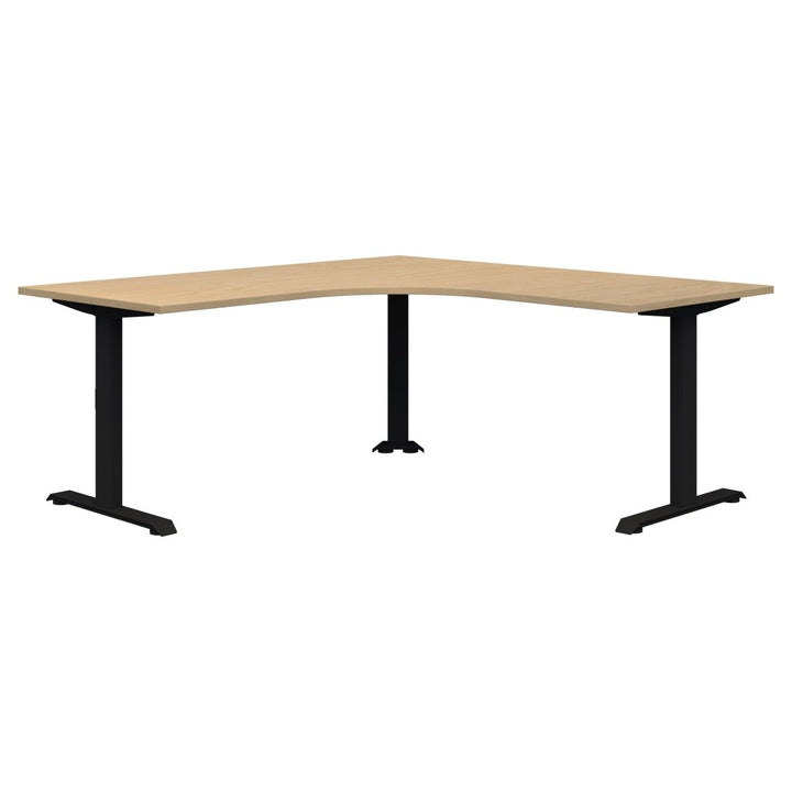 Summit II Fixed Height Corner Workstation Desk 1800x1800x800 - Home Office Space NZ