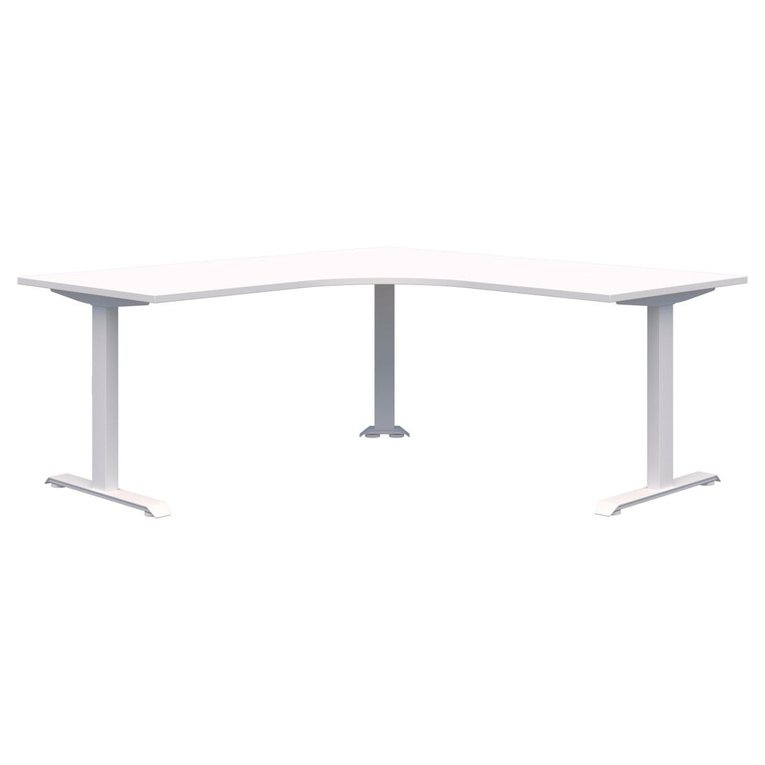 Summit II Fixed Height Corner Workstation Desk 1800x1800x800 - Home Office Space NZ