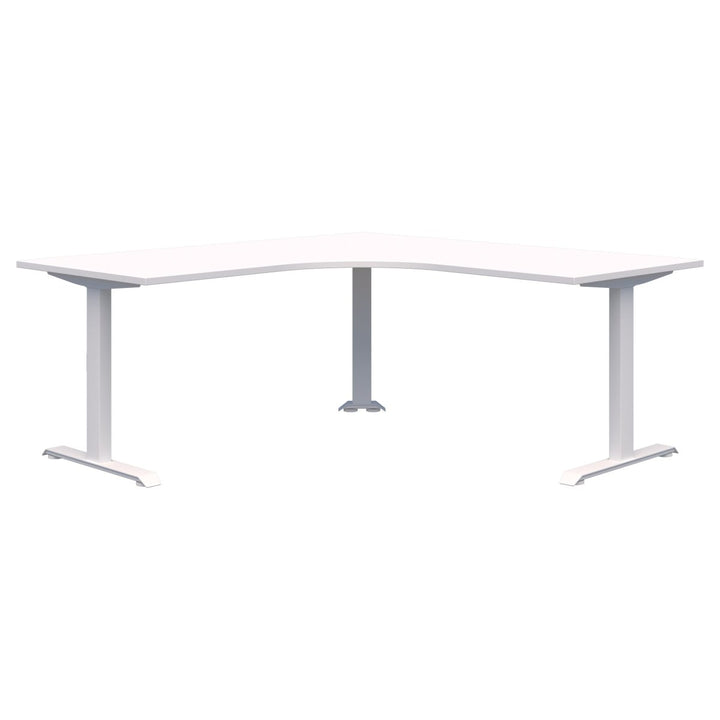Summit II Fixed Height Corner Workstation Desk 1800x1800x800 - Home Office Space NZ