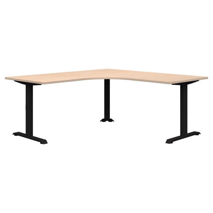 Summit II Fixed Height Corner Workstation Desk 1800x1800x800 - Home Office Space NZ