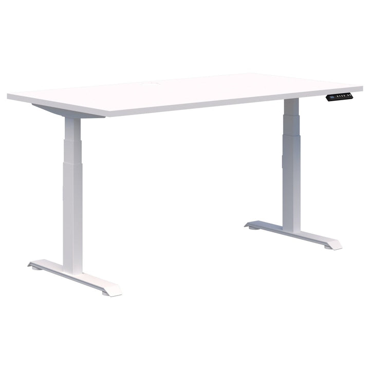 Summit II Single Electric Desk (Height Adjustable) - Home Office Space NZ