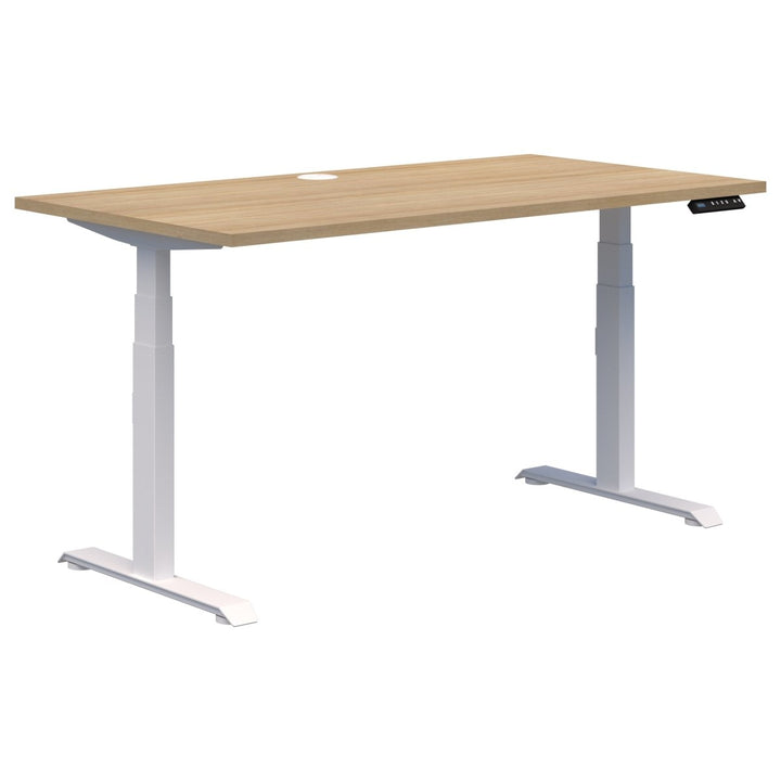 Summit II Single Electric Desk (Height Adjustable) - Home Office Space NZ