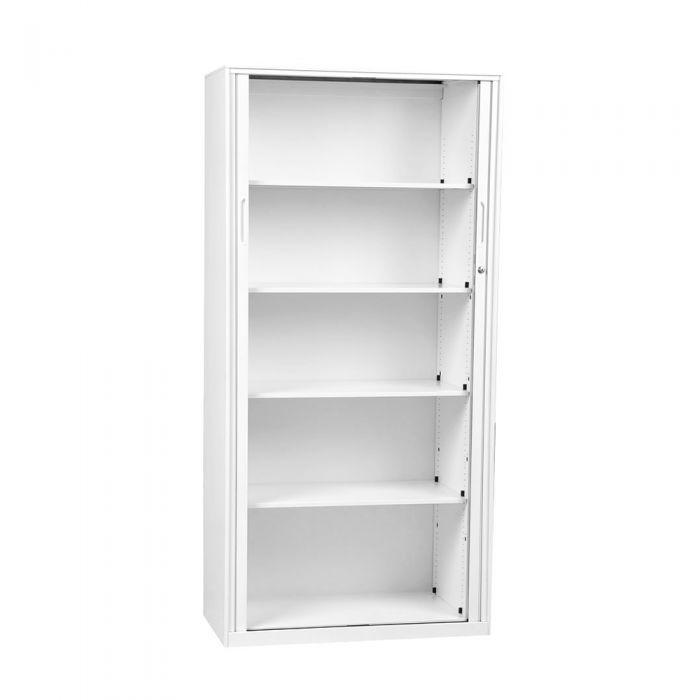 Tambour Cupboard - Home Office Space NZ