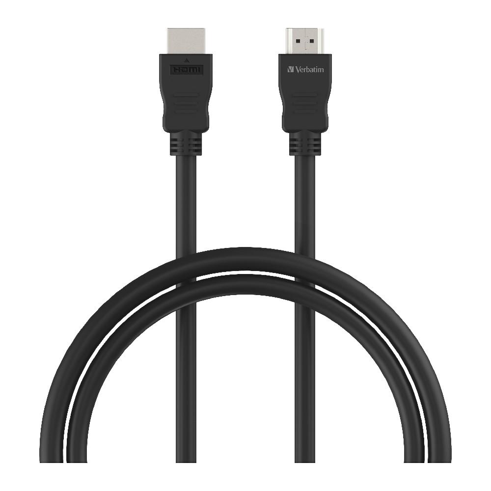 Verbatim Essentials HDMI Cable 1m Black - Home Office Space NZ