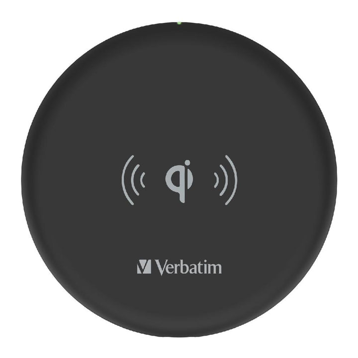 Verbatim Essentials Wireless Charger 10W Black - Home Office Space NZ