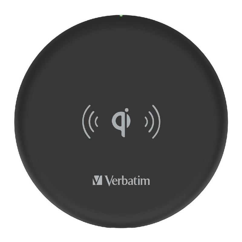 Verbatim Essentials Wireless Charger 10W Black - Home Office Space NZ