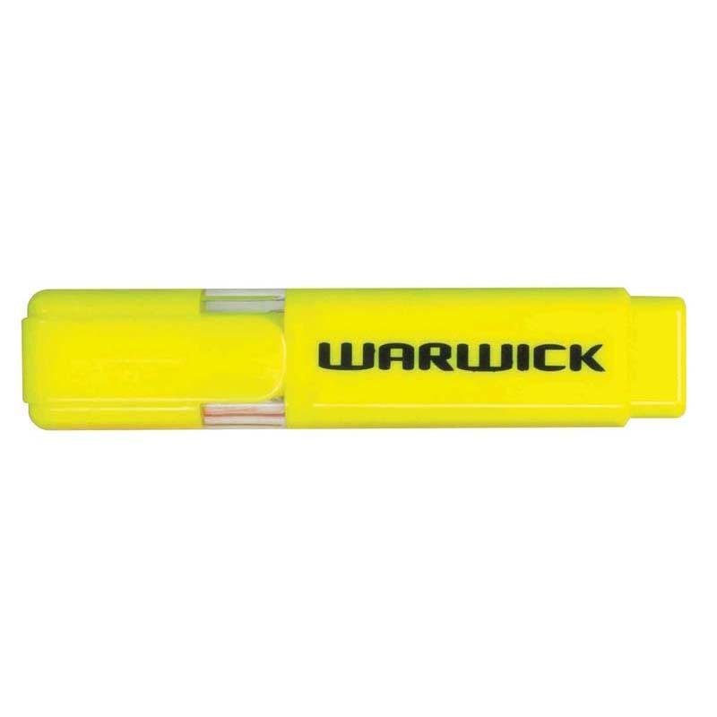 Warwick Highlighter Stubby Yellow - Home Office Space NZ