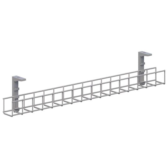 Wire Grid Cable Basket - Home Office Space NZ
