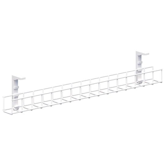Wire Grid Cable Basket - Home Office Space NZ